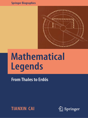 cover image of Mathematical Legends